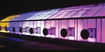 Greenhouse Orientation Affects Supplemental LED Lighting Design